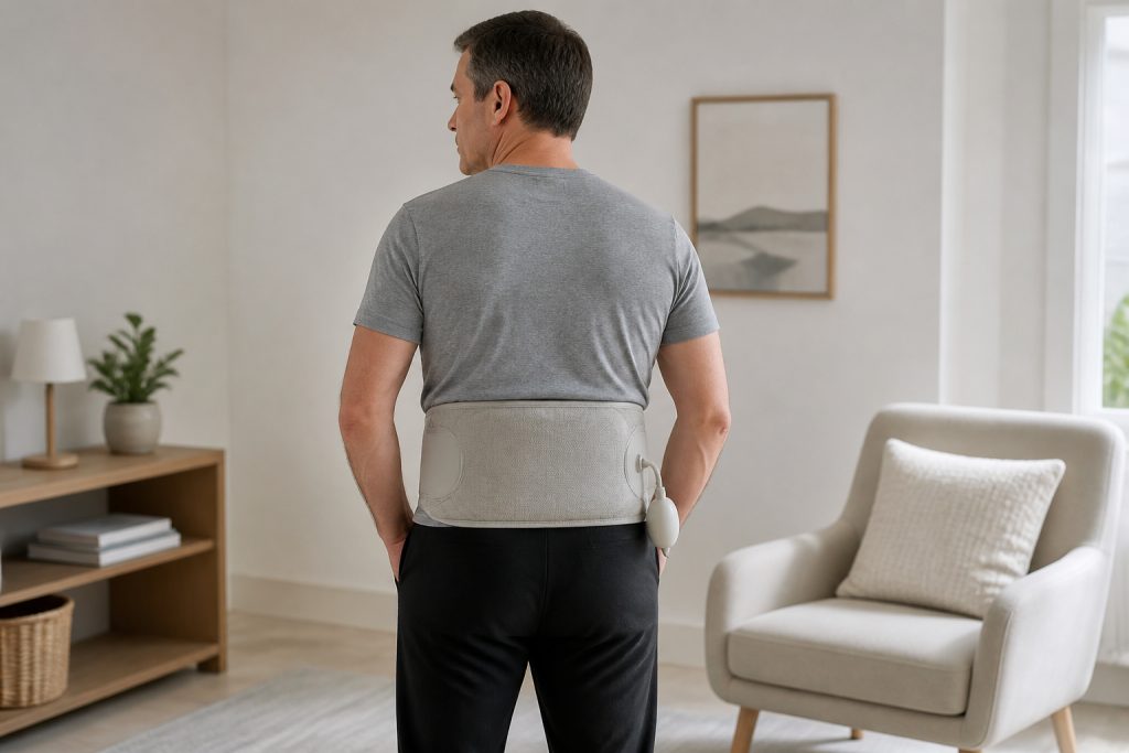 Ceinture lombaire gonflable pharmacie : soulagez votre dos