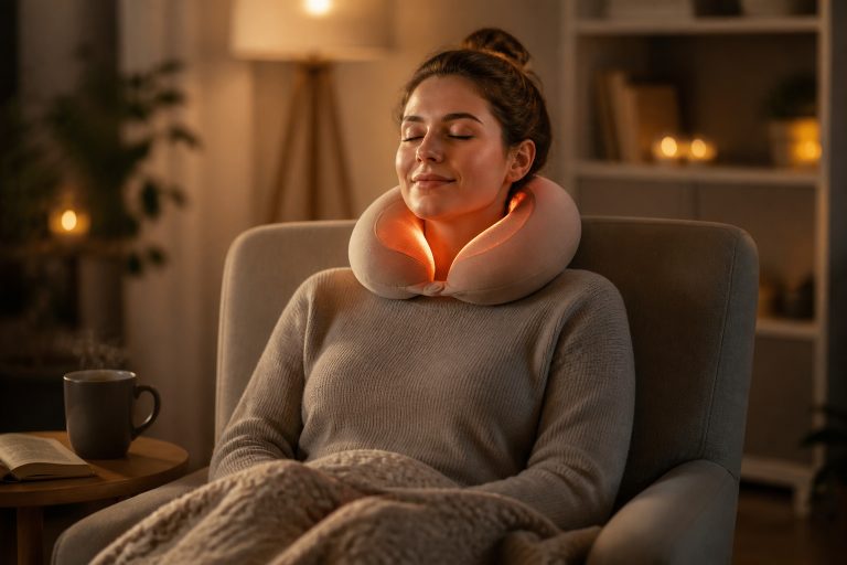 Coussin cervical chauffant Decathlon : soulagez tensions
