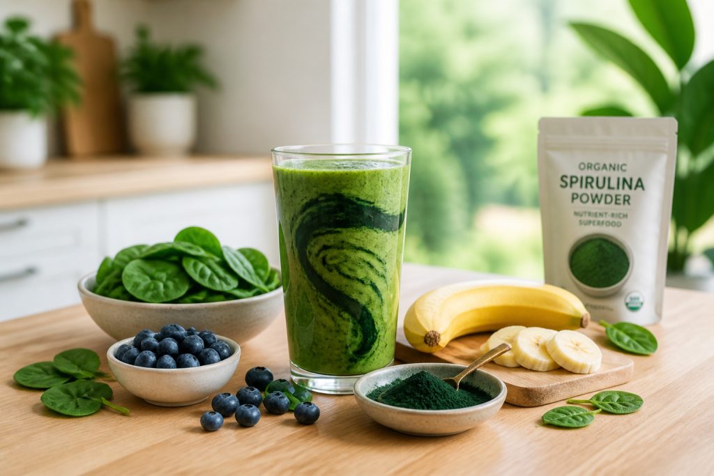 Nutrition spiruline : composition, bienfaits et risques