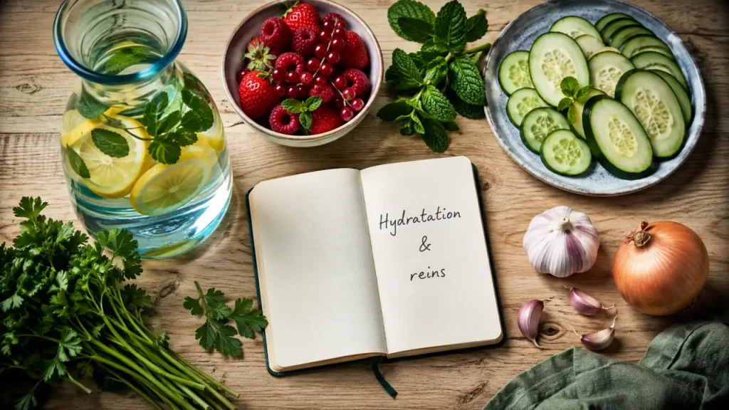Eau, sel, antioxydants : 12 aliments pour soutenir les reins au quotidien