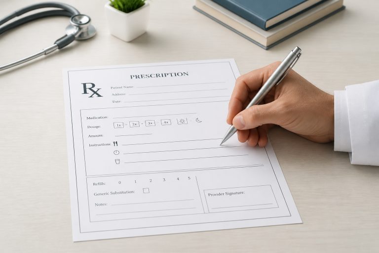 Que signifie QSP sur une ordonnance médicale ?
